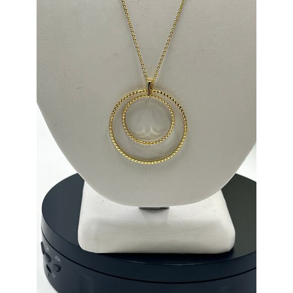 Gorjana Signed Designer Bali Gold Plated Long Pendant Adjustable Necklace‎ - Picture 3 of 7